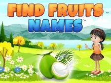 encontrar nombres de frutas