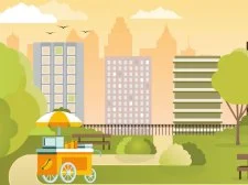 Diferencia en el puesto de comida